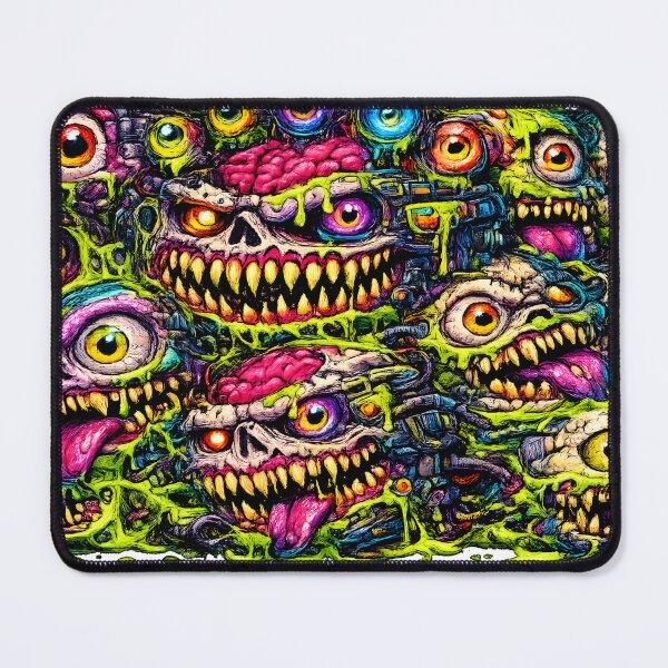 Item preview, Mutant Mashup - Gross-Out Art of Neon Monsters designed and sold by elglotonmusical.