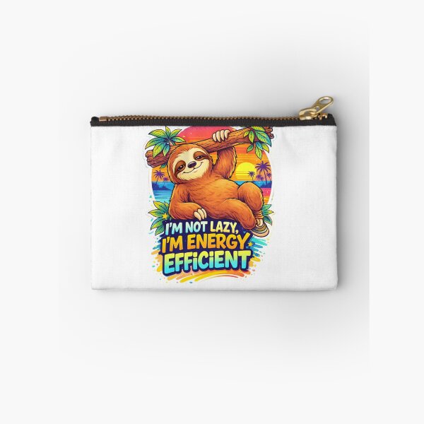 Item preview, I’m Not Lazy I’m Energy Efficient Sloth designed and sold by RetroRespect.