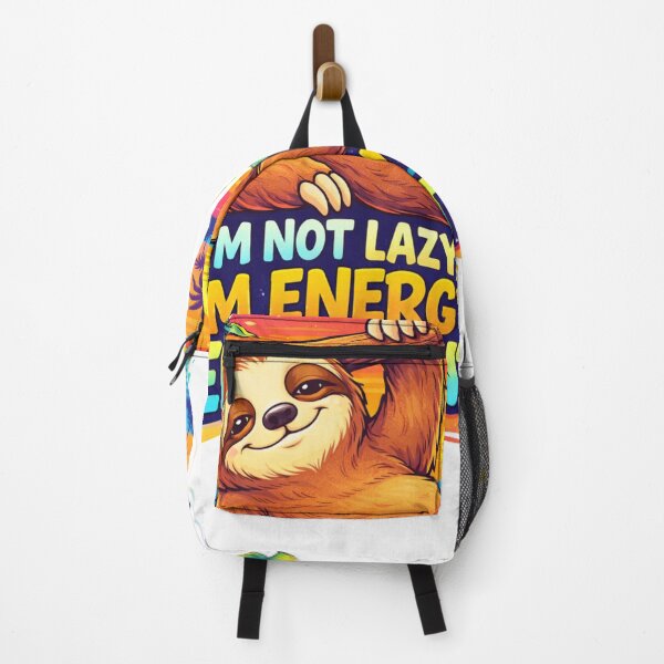 Item preview, I’m Not Lazy I’m Energy Efficient Sloth designed and sold by RetroRespect.