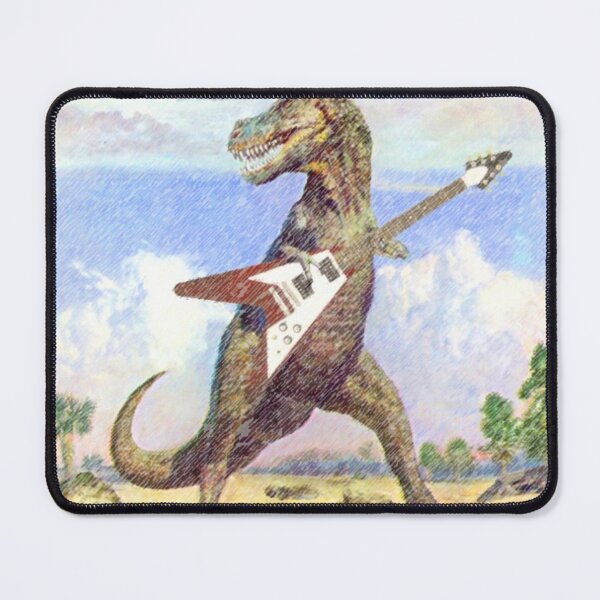Item preview, T-Rex Rockstars: Short Arms, Big Chords oder Tyrannosaurus Shreds - Funny Dinosaur Guitarist designed and sold by charonias.