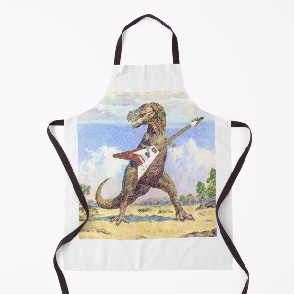 Item preview, T-Rex Rockstars: Short Arms, Big Chords oder Tyrannosaurus Shreds - Funny Dinosaur Guitarist designed and sold by charonias.