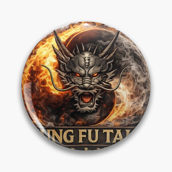 Item preview, Kung Fu Talk Podcast designed and sold by Fei Long Design Hub.