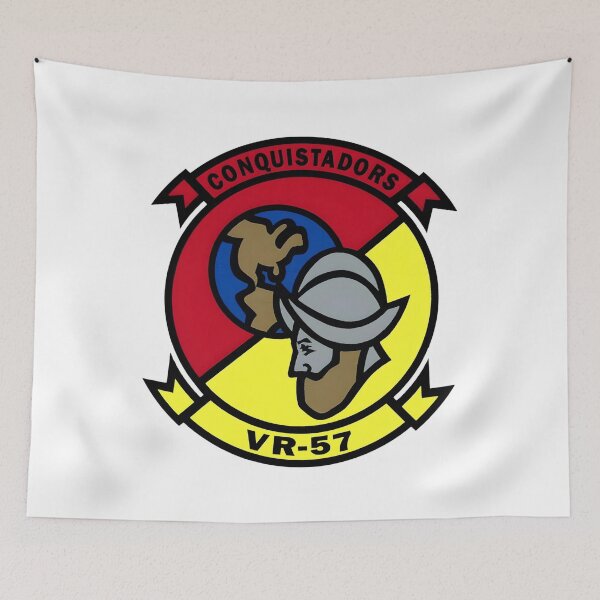 Item preview, VR-57 Conquistadors Fleet Logistics Support Squadron Insignia designed and sold by CharlieDesings.