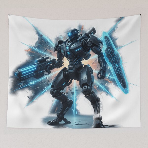 Item preview, Cybernetic Pulse Mecha Warrior designed and sold by BounoWorld.