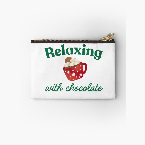Item preview, Relaxing With Hot Chocolate - Cozy Christmas Mug designed and sold by TobiasLogic.
