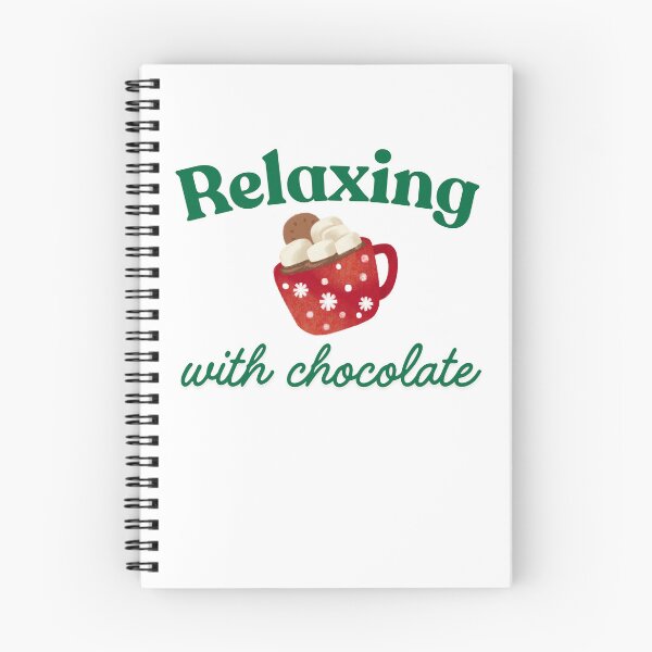 Item preview, Relaxing With Hot Chocolate - Cozy Christmas Mug designed and sold by TobiasLogic.