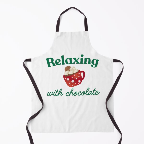 Item preview, Relaxing With Hot Chocolate - Cozy Christmas Mug designed and sold by TobiasLogic.
