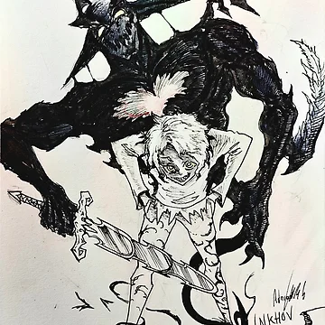 Artwork thumbnail, Heartless boy by Inkhov Art