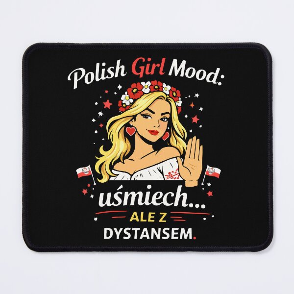 Item preview, Polish Girl Mood: Uśmiech… Ale Z Dystansem designed and sold by storelibertys.
