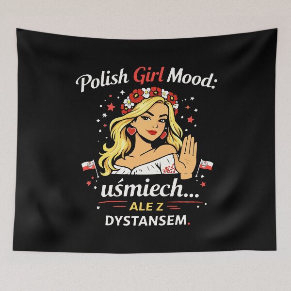 Item preview, Polish Girl Mood: Uśmiech… Ale Z Dystansem designed and sold by storelibertys.