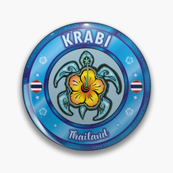 Item preview, Krabi Thailand sea turtle hibiscus designed and sold by studioss76.
