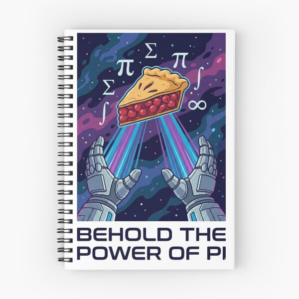Item preview, Behold The Power Of Pi Funny Sci-Fi Math Space Nerd designed and sold by Jaroslaw-S.