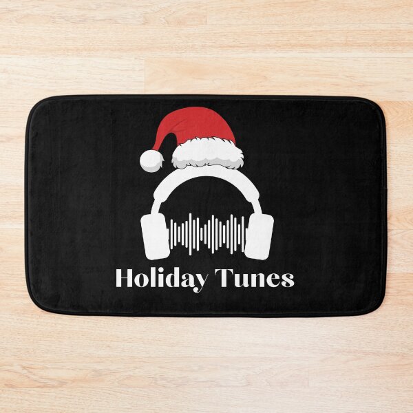 Item preview, Holiday Tunes - Christmas DJ Santa Headphones designed and sold by TobiasLogic.