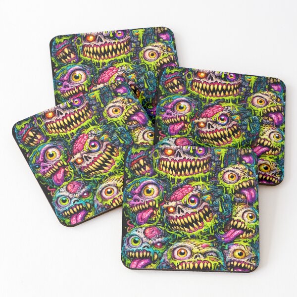 Item preview, Mutant Monster Mashup - Gross-Out Art of Neon Creatures and Slime designed and sold by elglotonmusical.