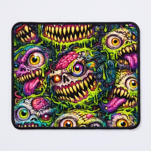 Item preview, Mutant Monster Mashup - Gross-Out Art of Neon Creatures and Slime designed and sold by elglotonmusical.
