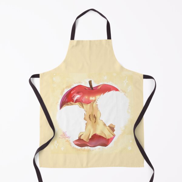 Item preview, Illustration of an apple with a silhouette of a girl and a boy designed and sold by Sohhhe.