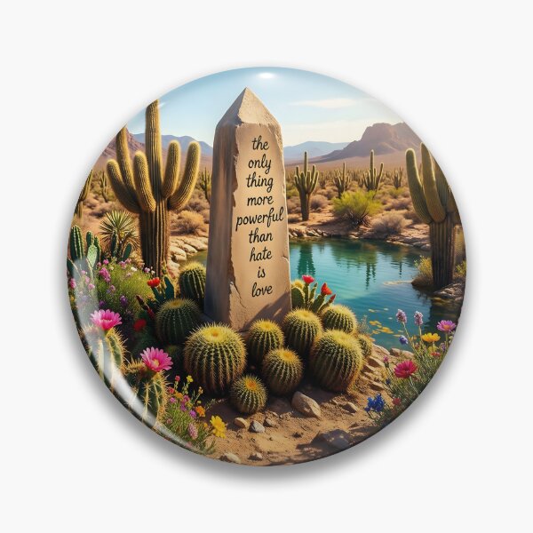 Item preview, Landscape The Only Thing More Powerful Than Hate Is Love  designed and sold by Uglyandcute.