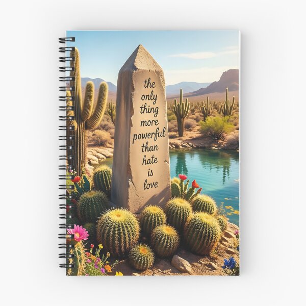 Item preview, Landscape The Only Thing More Powerful Than Hate Is Love  designed and sold by Uglyandcute.