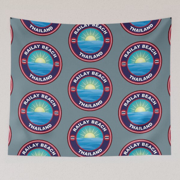 Item preview, Railay Beach Thailand flag designed and sold by studioss76.