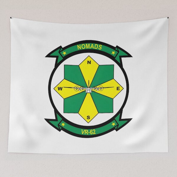 Item preview, VR-62 Nomads Fleet Logistics Support Squadron Emblem designed and sold by CharlieDesings.