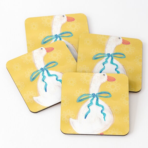 Item preview, Blue Bow Duck by Brenda Knoll Mila's Ducks Collection designed and sold by Brenda  Knoll.