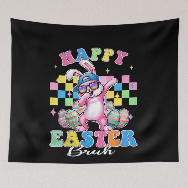Item preview, Happy Easter Bunny Bruh dabbing 2026 designed and sold by IdealDo.