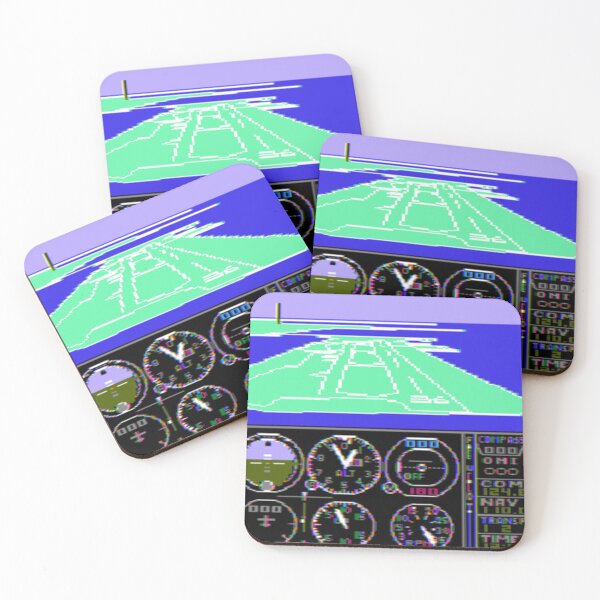 Item preview, Retro Microsoft flight simulator 1980s MFS designed and sold by PilotandPlane.
