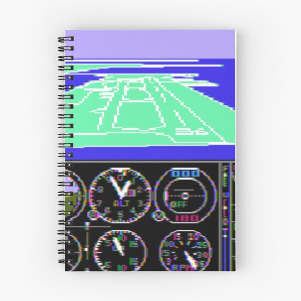 Item preview, Retro Microsoft flight simulator 1980s MFS designed and sold by PilotandPlane.