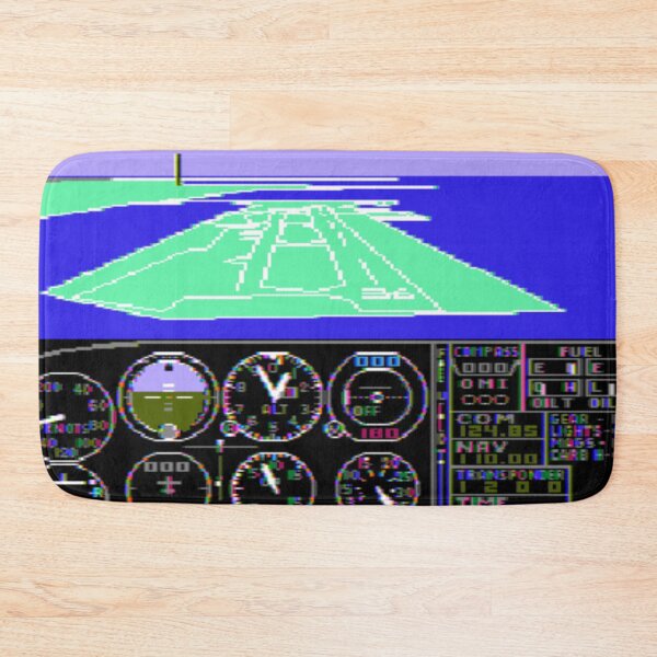 Item preview, Retro Microsoft flight simulator 1980s MFS designed and sold by PilotandPlane.