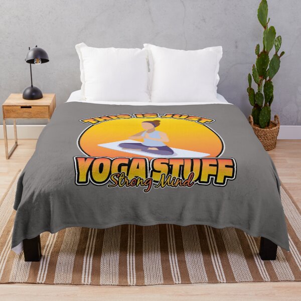 Item preview, THIS IS JUST YOGA STUFF STRONG MIND designed and sold by knight studio 77.