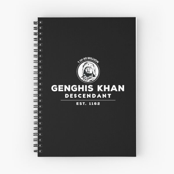 Item preview, Genghis Khan History BW designed and sold by twHistory.