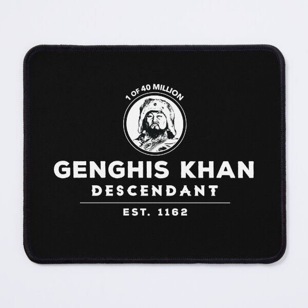 Item preview, Historia de Genghis Khan en blanco y negro designed and sold by twHistory.
