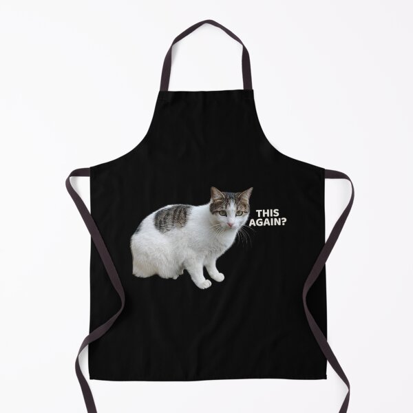 Artikelvorschau, SCHON WIEDER? – Sarkastische Katzenreaktion im minimalistischen Design entworfen und verkauft von MB-CatPrints.