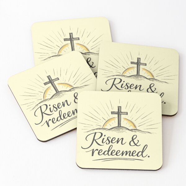 Item preview, Risen and Redeemed Easter Cross  designed and sold by ashofthesouth.