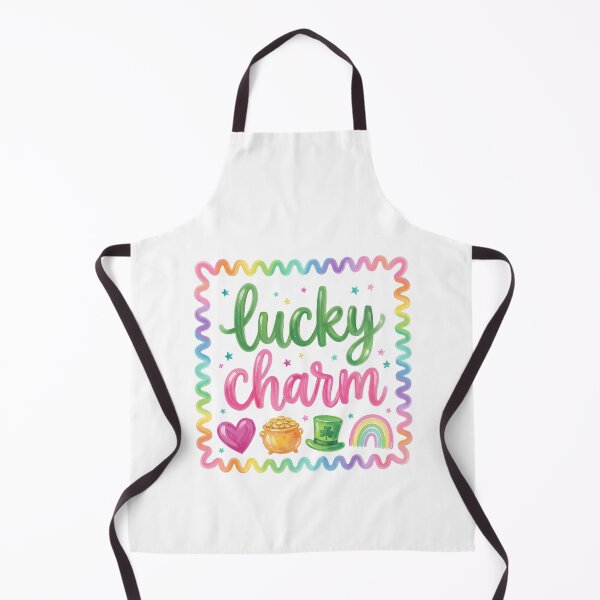 Item preview, Lucky Charm – Cute St. Patrick’s Day Rainbow & Icons Design designed and sold by Saxon Designs.