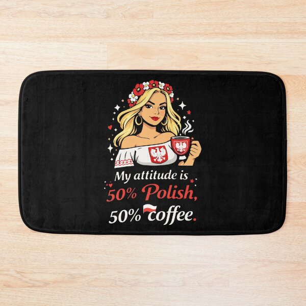 Item preview, 50% Polish 50% Coffee designed and sold by storelibertys.