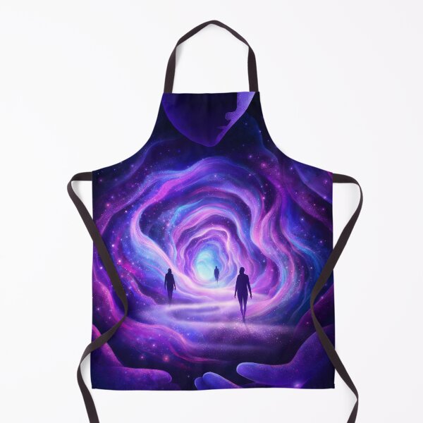 Item preview, Cosmic Consciousness Spiritual Galaxy Portal Art designed and sold by AbstractAuraArt.