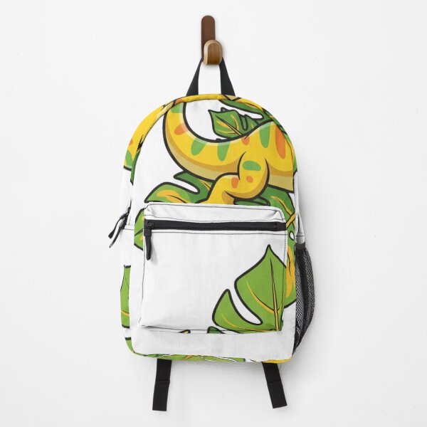 Item preview, Cute Tropical Lizard Cartoon Vector – Colorful Gecko Illustration for Stickers, T-Shirts & Gifts designed and sold by YK SHOP.