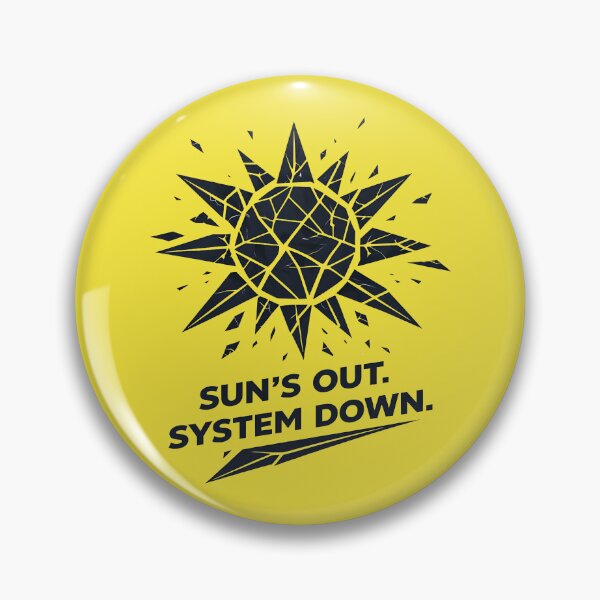 Item preview, Sun’s Out. System Down. – Origami Shattered Sun designed and sold by Jumitu-Art.