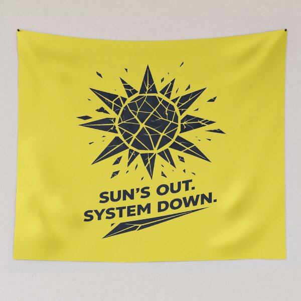 Item preview, Sun’s Out. System Down. – Origami Shattered Sun designed and sold by Jumitu-Art.