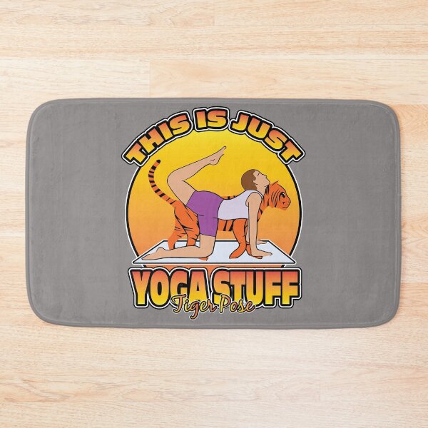 Item preview, THIS IS JUST YOGA STUFF TIGER POSE designed and sold by knight studio 77.