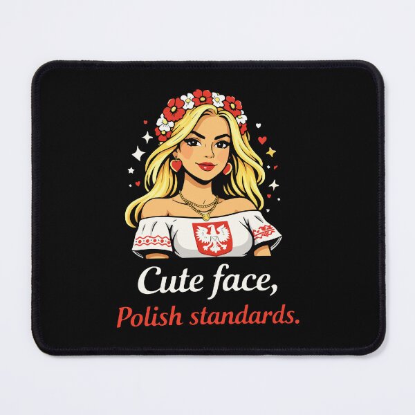 Item preview, Cute Face, Polish Standards designed and sold by storelibertys.