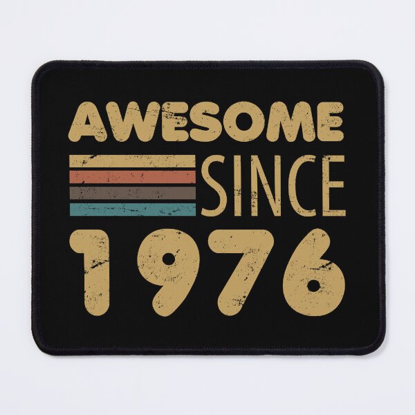 Item preview, Awesome Since 1976 50th Birthday designed and sold by thepixelgarden.