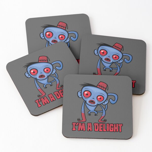 Item preview, Delightfully Deranged Zombie Monkey Is A Delight designed and sold by fizzgig.