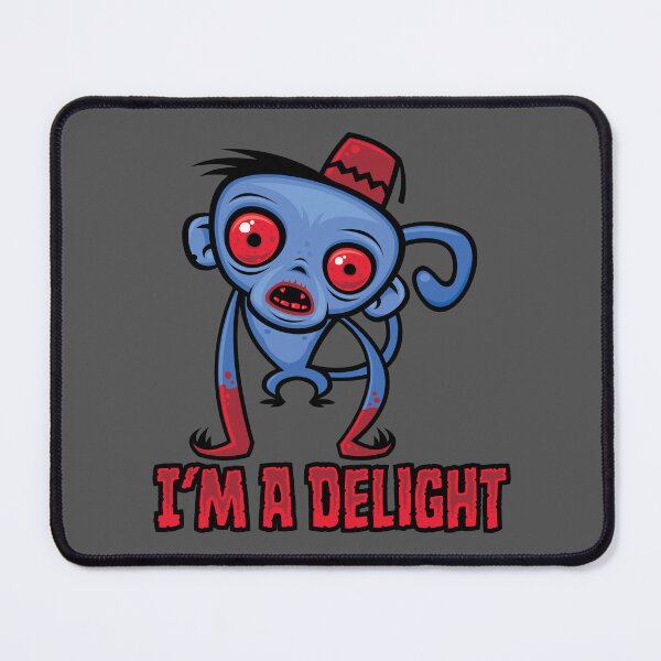 Item preview, Delightfully Deranged Zombie Monkey Is A Delight designed and sold by fizzgig.
