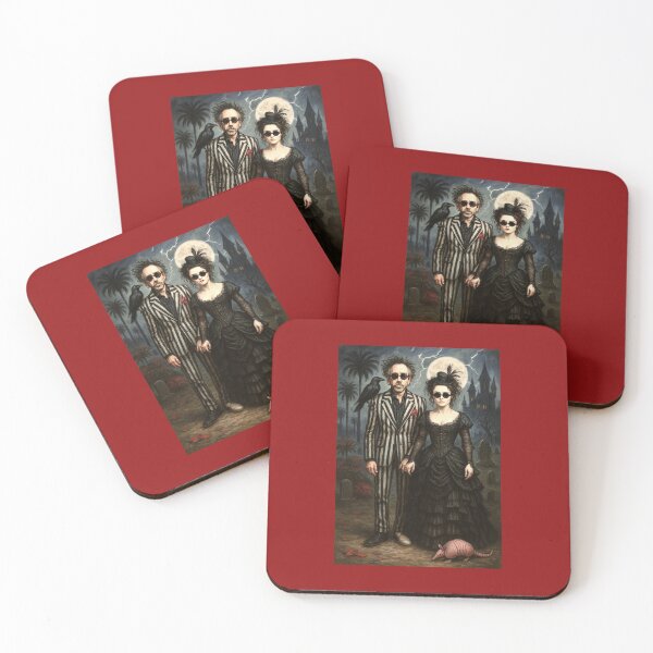 Item preview, Gothic Lovers Under the Moon -Dark Romantic Fantasy Art designed and sold by Beach-Raven Designs.