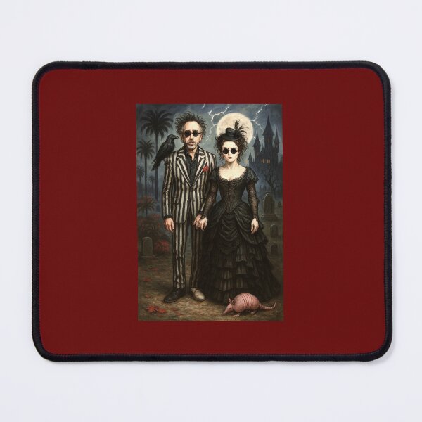 Item preview, Gothic Lovers Under the Moon -Dark Romantic Fantasy Art designed and sold by Beach-Raven Designs.