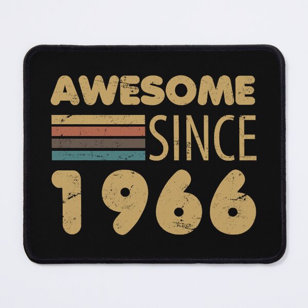 Item preview, Awesome Since 1966 60th Birthday designed and sold by thepixelgarden.