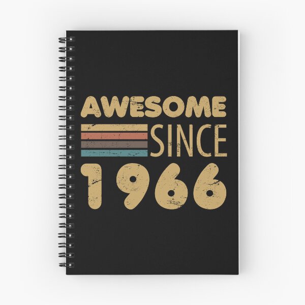 Item preview, Awesome Since 1966 60th Birthday designed and sold by thepixelgarden.