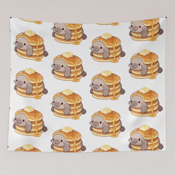 Item preview, Pancake manatee designed and sold by Kimicute.